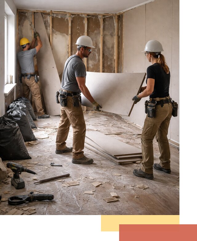 Демонтаж стеновых панелей в Волгограде быстро и аккуратно