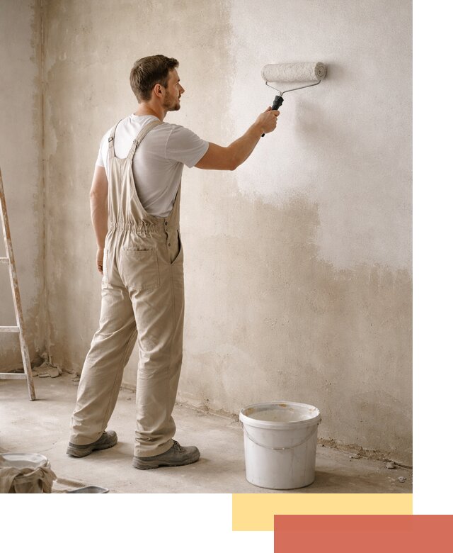 Грунтовка стен под отделку в Волгограде профессиональным раствором