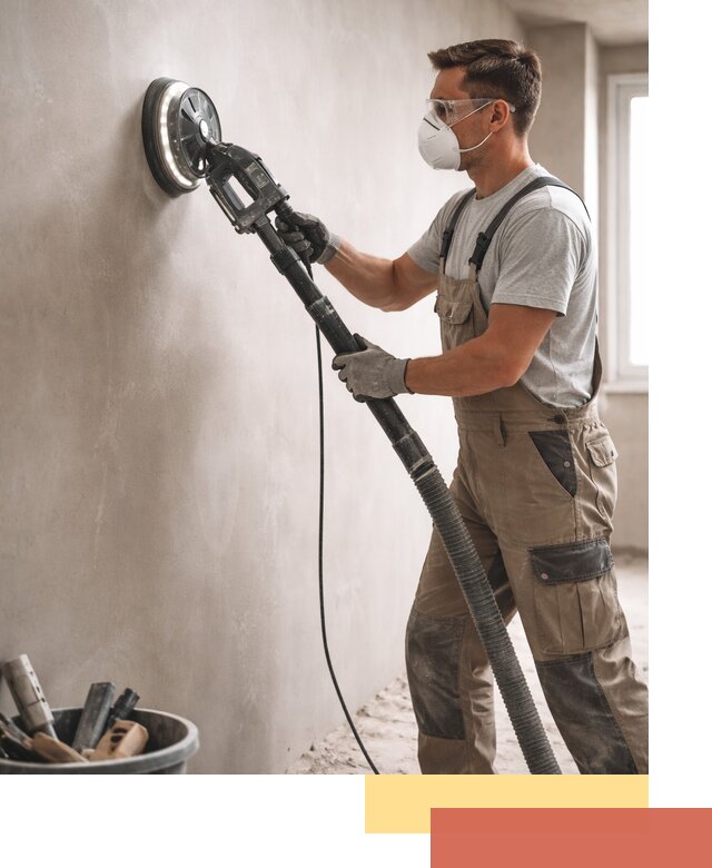 Профессиональная шлифовка стен в Волгограде быстро и качественно