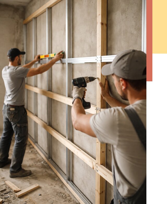 Устройство обрешетки под панели в Волгограде от 2182 руб. — монтаж под ключ | ОТДЕЛОЧНИК-Влг