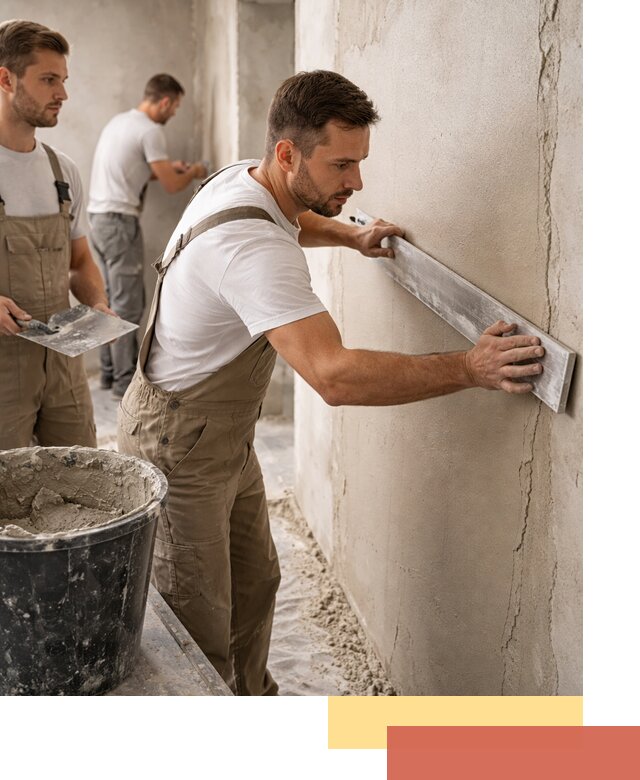 Штукатурка стен без маяков в Волгограде быстро и качественно