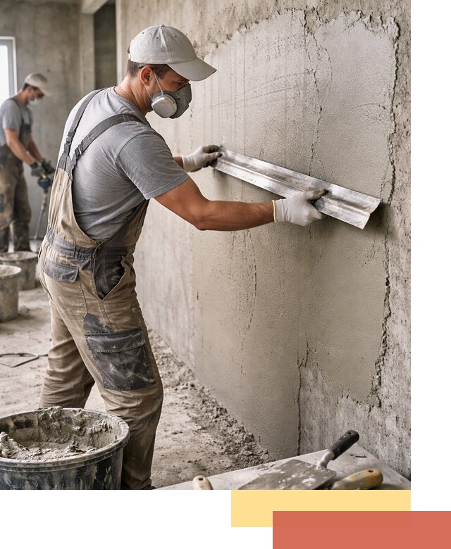 Штукатурка бетонных стен в Волгограде качественно и долговечно