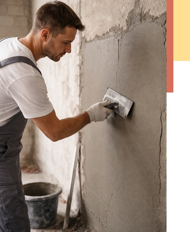 Штукатурка стен под плитку в Волгограде от 4364 руб./м2 — выравнивание под плитку | ОТДЕЛОЧНИК-Влг