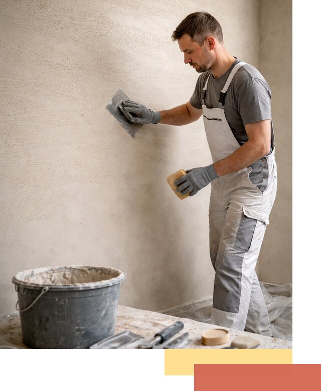 Декоративная штукатурка травертин в Волгограде для стен и потолков