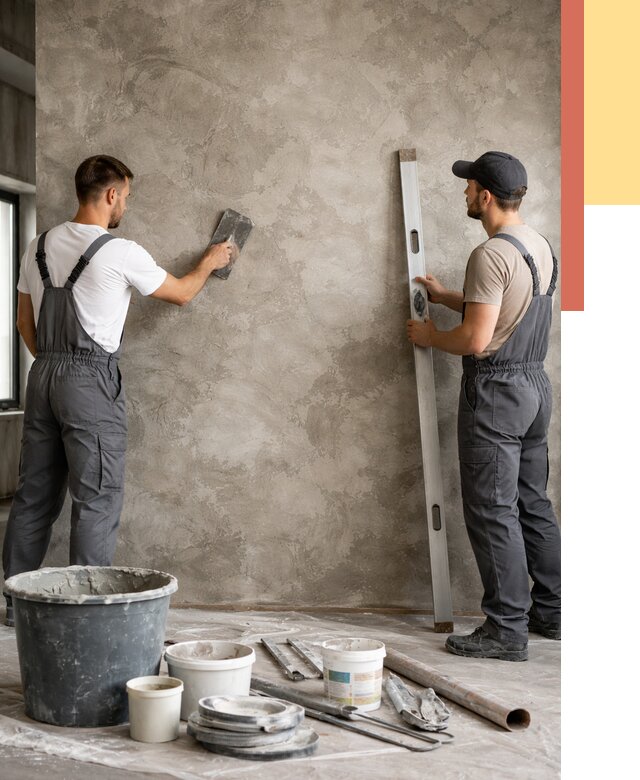 Декоративная штукатурка лофт в Волгограде под ключ от 4676 руб. | ОТДЕЛОЧНИК-Влг