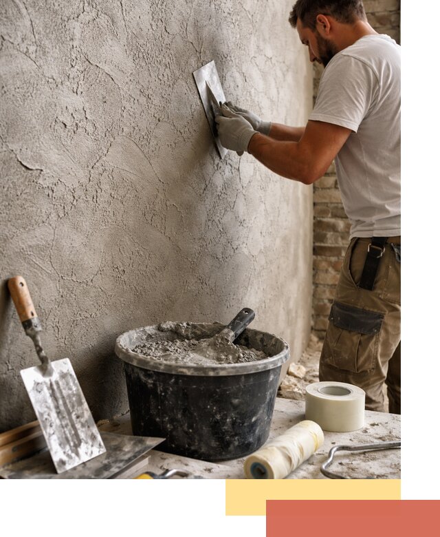 Декоративная штукатурка лофт в Волгограде — отделка стен и потолков