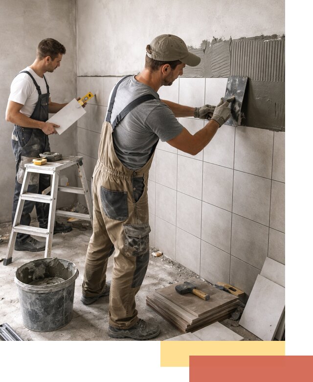 Укладка плитки на стены в Волгограде профессионально и надежно