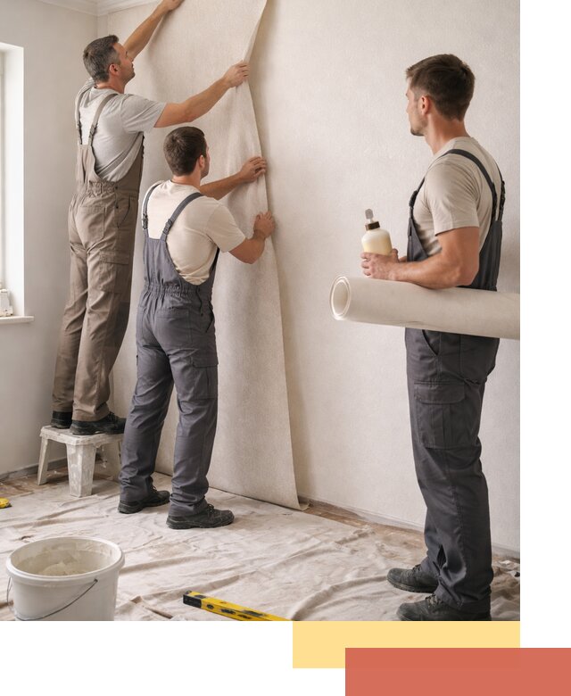 Оклейка стен обоями в Волгограде — качественно и профессионально