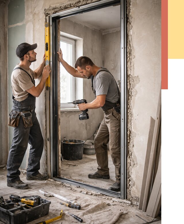 Закладка дверного проема в Волгограде от 3637 руб. — быстро и недорого | ОТДЕЛОЧНИК-Влг