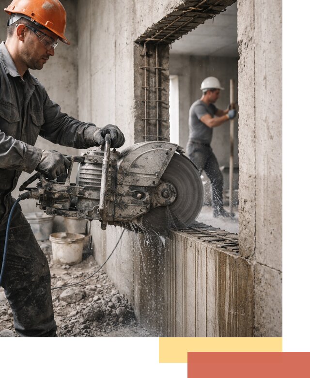 Алмазная резка проемов в Волгограде быстро и точно