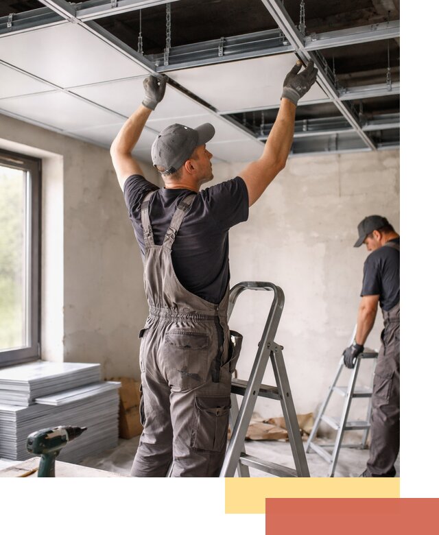 Монтаж кассетного потолка в Волгограде качественно и быстро