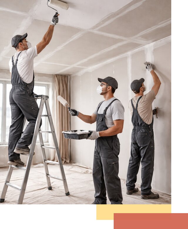 Покраска потолка из гипсокартона в Волгограде качественно и недорого