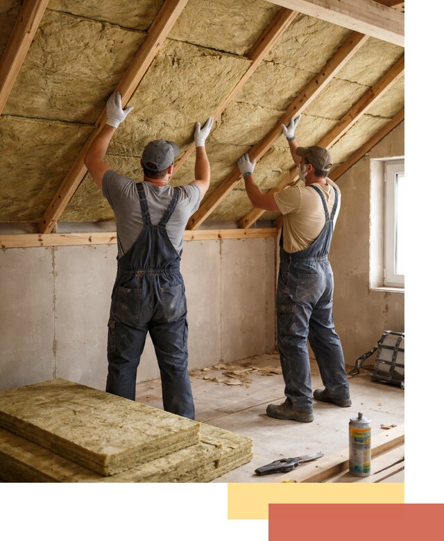 Утепление потолка минеральной ватой в Волгограде